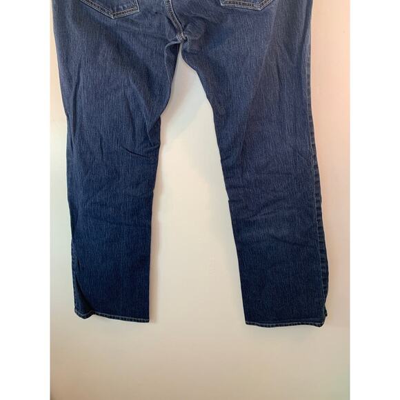 Old Navy Women's Maternity Low Waist Stretch Dark Wash Flair Jeans / Size: 12 R - Picture 9 of 9